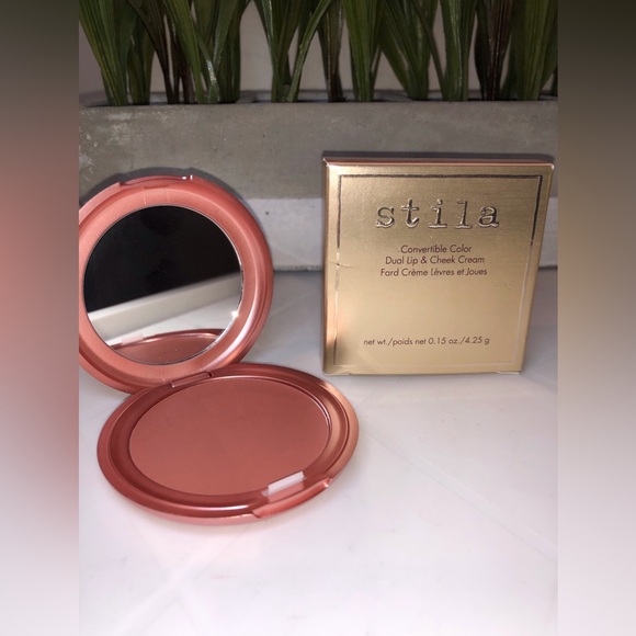 BNIB Stila Convertible Colour Dual Lip & Cheek Cream - Peony - Picture 8 of 14